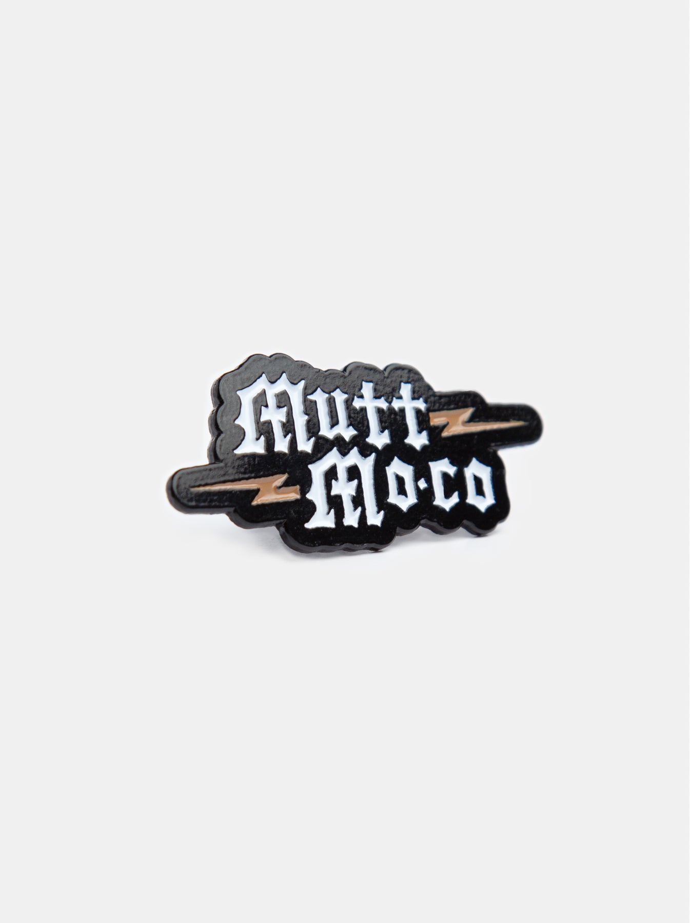 Mutt Mo.Co Enamel Pin Badge