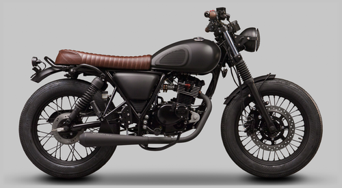 Mongrel 125cc Matt Black | Mutt Motorcycles Mongrel 125cc Matt Black | Mutt Motorcycles