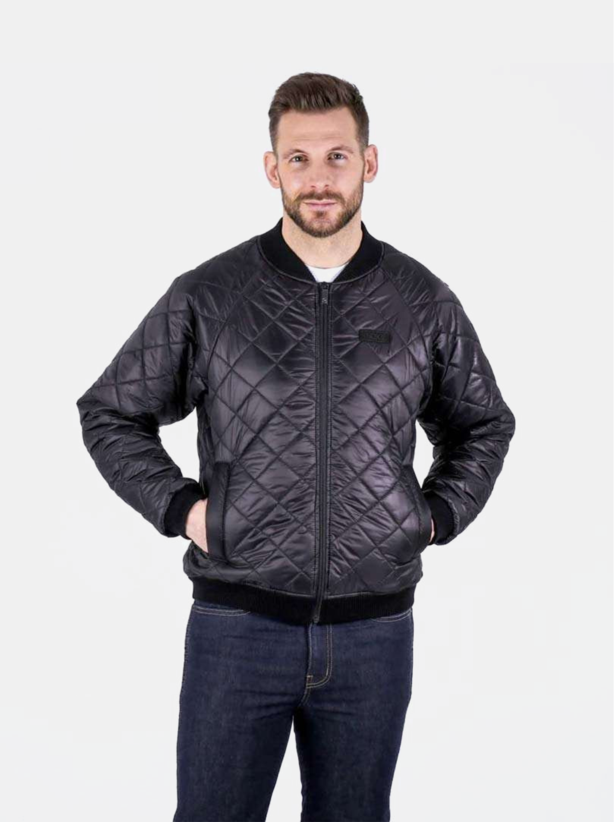 Thermal sales quilted jacket