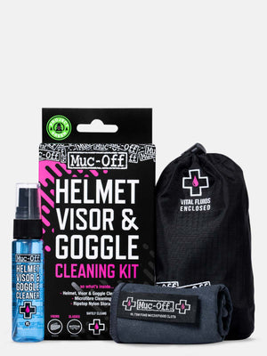 Muc-Off Helmet, Visor & Goggle Cleaning Kit