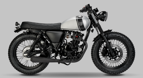 RS 13 125cc Raw Steel Mutt Motorcycles