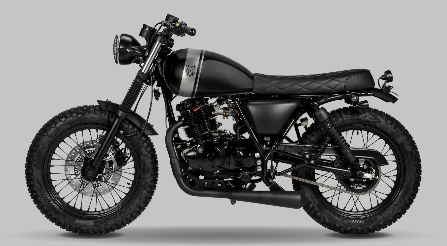 RS-13 250cc Matt Black | Mutt Motorcycles